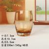 Taza de Cristal Hecha a Mano de Color Original, Vaso para Enjuague Bucal de Hotel, Vaso para Cepillo de Dientes de Hotel, Vaso de Agua Resistente a Altas Temperaturas para el Hogar, Vaso Multifuncional Engrosado