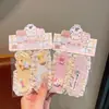 Tiras Mágicas Adesivas para Franja para Meninas, Fixador de Cabelo Xadrez Leite com Café Infantil, Ferramenta de Penteado, Presilhas para Cabelo de Bebê, Acessórios de Cabelo