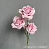 Flor de simulación de boda conjunto rosa diseño suelo alto colgante floral paquete de material paquete de rosas hortensia individual