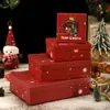 Nueva Caja de Regalo de Navidad Caja de Empaque de Manzana para Nochebuena Tapa Cielo y Tierra Taza Termo Grande Caja de Regalo con Bufanda en stock
