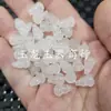 Cuentas sueltas de jade con patrón de calabaza azul verdoso, para agujero pasante, accesorios de pulsera de calabaza tridimensional en colores amarillo, blanco, verde, morado, rosa