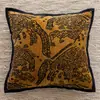 Funda de almohada medieval Maillard para sofá al por mayor moderna simple sala de estar modelo habitación almohada decorativa cojín de lujo ligero respaldo