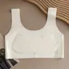 Ropa interior sin costuras para el desarrollo de niñas Etapa 1 Calidez cepillada Sostén de pecho con copa fija Chaleco sujetador para niña de 10 años