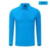 Camisa polo personalizado roupas de trabalho de manga comprida camiseta masculina e feminina lapela camisa publicitária grupo corporativo camisa cultural bordado logotipo