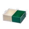 Caja de almacenamiento de cosméticos de escritorio de celebridad de internet, rejilla transparente, lujo ligero, joyería, labial, caja pequeña, tocador, dormitorio, artefacto