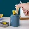 Caja de Palillos Creativa Tipo Prensa Dispensador Automático de Palillos Portátil Soporte para Palillos Cuadrada Transparente Nórdica Fabricante