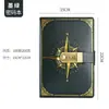 Caderno de Senha Antigo com Cadeado A5 para Código de Senha Caderno de Estudante Espessado Diário Japonês e Coreano Papelaria