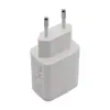 Cargador de Teléfono Móvil Estándar Europeo y Británico Qc18W Interfaz USB 5V3A Estándar de EE. UU. Adaptador de Corriente Digital para Electrodomésticos Pequeños