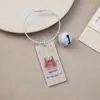 Llavero Colgante de Acrílico Creativo de Dibujos Animados de Doble Cara Colgante de Cuerda de Alambre Campana Regalo Pequeño Cultural y Creativo Personalización