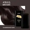 Palillo para Peinar Qxqy para Cubrir Cabello Gris, Palillo de Tinte para el Cabello que No se Desvanece en Negro y Marrón, Palillo Mágico Portátil para Cubrir el Cabello