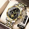 Reloj de moda multifuncional para hombre marca Binbang, reloj de pulsera de cuarzo luminoso impermeable, popular exportación transfronteriza al por mayor