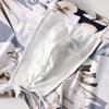 Cuecas Masculinas Seda Gelo Estampadas Calções de Natação com Ajuste de Cordão Cuecas Boxer Masculinas Sexy Fornecimento Transfronteiriço Europeu e Americano Atacado