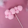 Globo Aerostático Decoración Elefante Bebé Bola Tarjeta de Pastel Tridimensional Adornos Bola de Pelo Nube Enchufe Fiesta de Cumpleaños de Bebé Vestido
