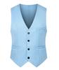 Venta al por mayor de comercio exterior transfronterizo 2025 Moda Nuevo Chaleco Slim Casual Chaleco para hombre Imagen 3D Venta al por mayor de comercio exterior