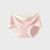 Ropa interior antibacteriana 7A para niñas, algodón puro, sin costuras, algodón, de cintura media, shorts tipo triángulo para mujer, ropa interior para niñas, estudiantes