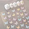 Redanco5D Estampado Ins Popular Caricatura Pegatina para Uñas Concha Luz Mariposa Estéreo Pegatina para Uñas Dr1582
