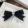 Pinza para el Cabello de Lazo Dulce y Linda Pinza de Pato Clip Lateral de Pedrería Corazón Tocado Clip para Flequillo Tocado Accesorios para el Cabello Tocado