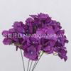 Flor Artificial Hortensia Morada Rosa Flor Artificial Decoración Arreglo Floral Sala de Estar Decoración Boda Diseño Auditorio Flor Falsa Fábrica Venta al Por Mayor