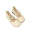 Zapatos Lolita de Cuero Redondos con Lazo Lindo Estilo Japonés Jk para Mujer Modelo Nuevo 2026 para Combinar con Faldas Zapatos Mary Jane