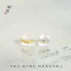Puzuo Retenção Forte de Cor Ouro Brilhante 24K Tampões de Ouvido de Silicone para Hambúrguer, Travas de Brinco Anti-Queda Ultra-Apertadas, Acessórios de Orelha