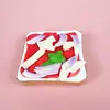 Ímãs de geladeira de resina alimentar 3D, ímãs fortes de lembrancinhas turísticas, figuras feitas sob medida, presentes realistas