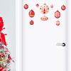 PH-QT1284 cross-border adesivos decorativos de Natal adesivos de bola de Natal adesivos decorativos de casa shopping center parede de janela
