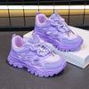 Tenis Calados para Niñas Estilo Coreano Verano Nuevos Antideslizantes Suela Suave Cómodos Casuales Transpirables Zapatos de Papá Zapatos para Niñas