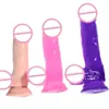 Dildo artificial feminino, transparente como cristal com ovo, pênis falso para masturbação feminina, dildo grande, atacado de brinquedos sexuais