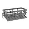 Rack de armazenamento de pano de cozinha, cesto de drenagem de pia doméstica, bancada, multifuncional, esponja, detergente, rack de armazenamento