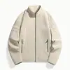 Chaqueta de cuero de moda juvenil edición exclusiva transfronteriza otoño/invierno 2026 nueva chaqueta de cuero PU estilo americano para hombre abrigo de cuero holgado