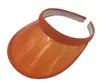 Sombrero Pinza para el Cabello de Verano para Mujer Moda Anti-UV PVC Parte Superior Hueca Sombrero de Sol Sombrero de Sol Sombrero Publicitario Transparente