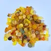 Grava de Cristal Natural al por Mayor Cristal Blanco Citrino Amatista Cristal Rosa Piedra Desmagnetizante Piedra Pulida Piedra Pulida