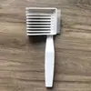 Peine para Peluquería de Hombre, Peine Degradado, Peine para Pompadour, Peine con Mango Largo para Máquina Cortapelos, Peine para Peinar el Cabello, Transfronterizo