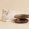 Tabla Rascadora Plegable para Gatos Magic Organ Juguete para Gatos con Cascabel Auto-Entretenimiento y Alivio del Aburrimiento Afilador de Garras de Gato Papel Corrugado Resistente a los Arañazos Nido para Gatos