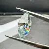 Atacado do Fabricante Pedras Soltas de Moissanita, Formato Marquesa, Cores Azul-Esverdeado Natural e Azul Marinho, 0,5-3Ct, em Estoque, Podem ser Combinadas com Gra