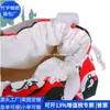Bolsa con cordón transfronteriza Bolsillo con cordón Bolsa de algodón y lino RPET japonesa y coreana Bolsa de lona RPET Fábrica personalizada
