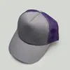 Gorras de Béisbol de Malla Sencillas con Combinación de Colores para Primavera y Verano para Hombres y Mujeres Sombrilla Deportiva Exterior de Malla Personalizada Gorras de Camionero Venta al por Mayor
