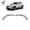 Adecuado para Toyota 21 Yaris Cross Modificado Especial Parrilla Delantera y Central Tiras Decorativas Cromadas para el Cofre