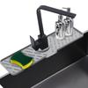 Suministro Transfronterizo de Tapetes de Silicona para Grifos, Tapetes Plegables Multifuncionales para Desagües de Fregaderos, Tapetes Antisalpicaduras de Agua para Encimeras, Cocina y Baño, Personalizables