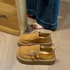 Zapatos Retro para Mujer de Primavera y Otoño Birkenstock 2026 Nuevo Estilo Mocasines Slip-On Estilo Británico Zapatos Individuales de Suela Gruesa Zapatos de Plataforma para Mujer