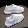 Zapatos de Hombre Verano Mujer Nuevo Estilo Zapatos Negros Zapatos de Plataforma McQueen Zapatilla Suela Gruesa Aumentadores de Altura Zapatos Casuales de Moda
