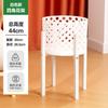 Suporte de Flores Nórdico Criativo Tipo Rattan Cesta de Flores de Palha de Bambu Suporte de Flores de Chão para Interior Sala de Estar Suporte para Vaso de Flores Verdes