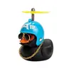 Pato de tremolo de coche pato de viento pato libélula hélice pato garabato gafas DIY pato amarillo pato jengibre Pato Negro