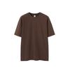 Suministro Exclusivo Transfronterizo Primavera/Verano 2026 Color Sólido Simple Básico Versátil Top de Manga Corta Hombre Lujo Old Money Camiseta de Doble Cara