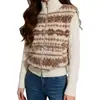 Chaqueta de algodón tejida con retazos de lana de cordero sintética vintage transfronteriza para mujer, abrigo superior americano de capas para otoño e invierno, transfronterizo europeo y americano