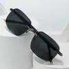 Novos Óculos de Sol Sem Aro Masculinos para Dirigir Pesca Outdoor Óculos de Sol Femininos Streetwear Shooting Óculos de Sol para Meninas Populares