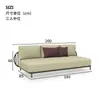Juego de Sofá de Ratán para Exteriores Modelo de Casa de Villa en Patio Silla de Ratán para Balcón Muebles Impermeables de Jardín de Diseño para Exteriores