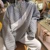 Suéter americano para hombre, primavera y otoño 2020, estilo coreano, versátil, nuevo, cuello alto, suelto, elegante, estilo Hong Kong, moderno