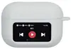Huaqiang North Versão AirPods A9pro com Tela Angular Sem Fio Bluetooth Fone de Ouvido Silicone Capa Protetora Fina