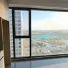 Ventanas abatibles de aleación de aluminio personalizadas, Ventanas de vidrio de piso a techo de aluminio con rotura de puente térmico, Ventanas de acero plástico con instalación en sitio